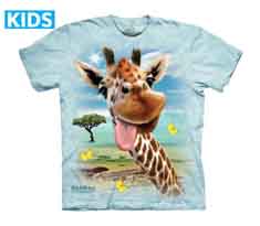 Giraffe Selfie T-Shirt