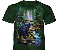 Black Bear Forest T-Shirt
