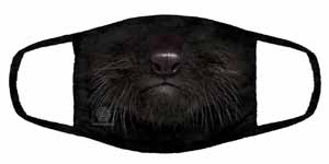 Black Kitten Face Mask