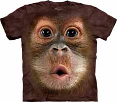Baby Orangutan Face T-Shirt