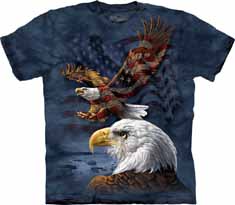 Eagle Flag Collage T-Shirt